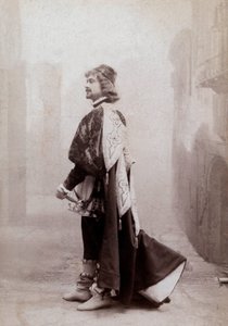 フランスのコメディアン、ドーヴィリエ、1900年頃、撮影：Eugene Pirou