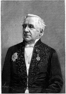 フェリックス・イポリット・ラレー男爵（1808-1895）の肖像（科学アカデミー・医学アカデミー会員、フランスの外科医 作： Eugene Pirou