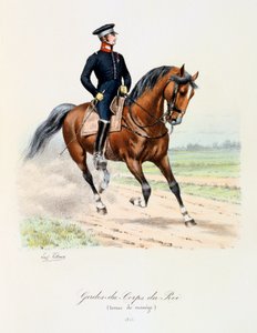 キングのボディガード、ライディングギア、1815 作： Eugene Titeux