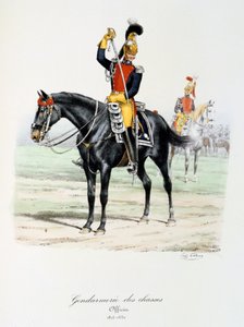 ジャンダルメリーデシャス、1815年〜30年 作： Eugene Titeux