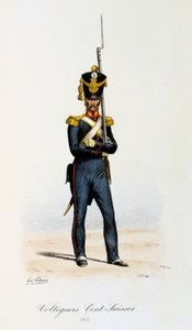Voltigeurs、Cents-Suisses、1815