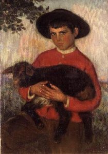 The Goatherd 作： Eugenio Hermosa Martinez