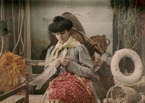 セレスティーナ・インターグリエルミの肖像 作： Eugenio Interguglielmi