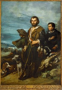 狩人（キャンバスに絵画） 作： Eugenio Lucas Velazquez