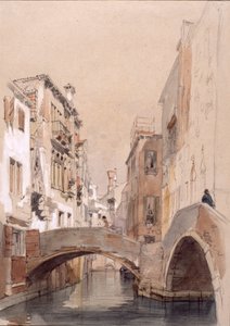 ヴェネツィア運河 作： Eugenio Lucas Velázquez