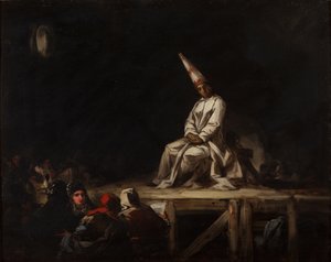 信仰の自己 作： Eugenio Lucas Velázquez