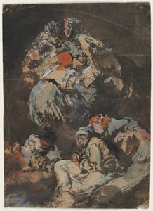 図、1850-1860。 作： Eugenio Lucas Velázquez