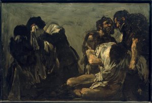 レイチェルとヤコブの兄弟 作： Eugenio Lucas Velázquez