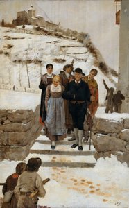 南チロルの黄金の結婚式 作： Eugenio Prati