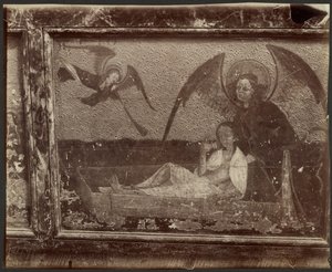 アッベヴィル、（聖ヴルフラン教会）、絵画 作： Eugène Atget