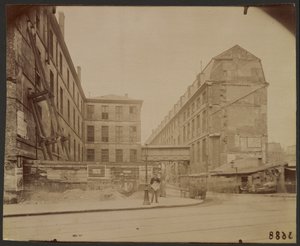 旧オテル・デュー 作： Eugène Atget