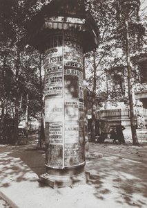 コラムセント。 シュルピス 作： Eugène Atget
