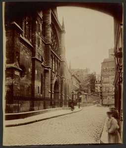 [サン・セヴラン教会］ 作： Eugène Atget
