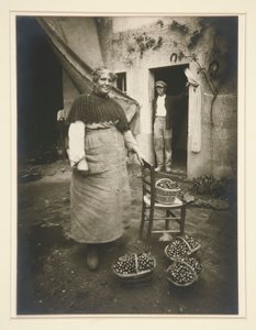 ヴェリエールの女 作： Eugène Atget