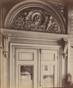 Hotel Gouttières、6 rue Pierre Bullet 作： Eugène Atget