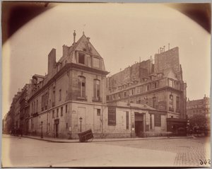 オテル・デュ・マルキ・ド・パロワ、シャルロ通り83番地 作： Eugène Atget