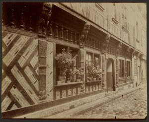 ハウス ボーヴェ、サン・ローラン通り25番地 作： Eugène Atget