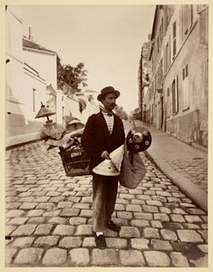商店主 作： Eugène Atget