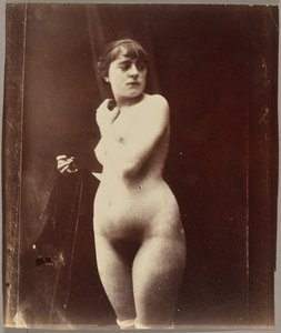 [ヌード・ウーマン］ 作： Eugène Atget