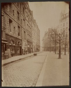 ドフィーヌ広場 作： Eugène Atget