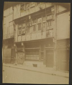 ルーアン、サン・ロマン通り74番地 作： Eugène Atget