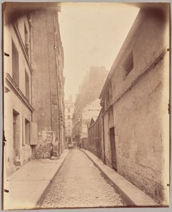 ピエール・オー・ラール通り 作： Eugène Atget