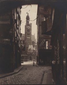 モンターニュ サント ジュヌヴィエーヴ通り 作： Eugène Atget
