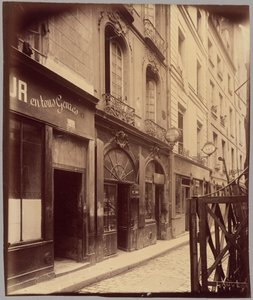 [パルシェミネリー通り］ 作： Eugène Atget