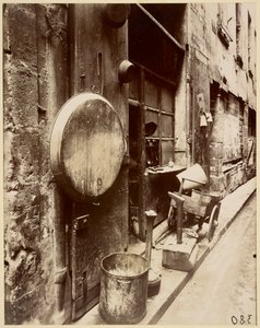 レイニー通り スズ・スミスの店 作： Eugène Atget