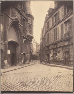 フィギエ通り 作： Eugène Atget