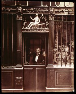パリのカフェの研究 作： Eugène Atget