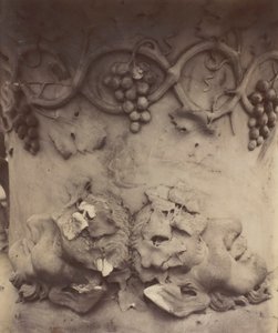 ベルサイユ、花瓶のディテール、1906 年。 作： Eugène Atget