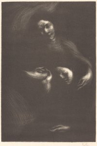 トルストイへのオマージュ 作： Eugène Carrière