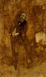 クレマンソーの肖像 作： Eugène Carrière