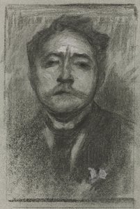 ジャン・アジャルベールの肖像 作： Eugène Carrière
