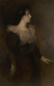 ポーリン・メナード・ドリアンの肖像 1870-1941年、c。 1890年。