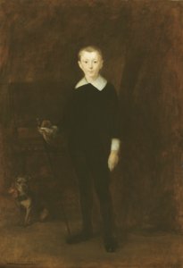 少年の肖像 作： Eugène Carrière