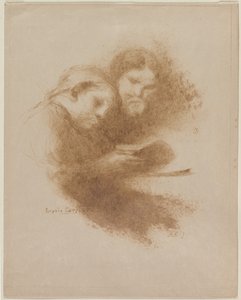 読む 作： Eugène Carrière
