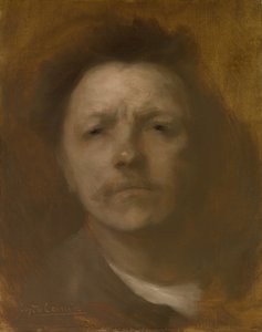 自画像、ca。 1893。 作： Eugène Carrière