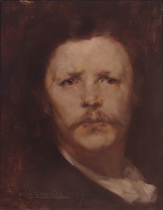 Auto-retrato 作： Eugène Carrière