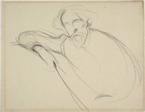 アルフォンス・ドーデの研究 作： Eugène Carrière