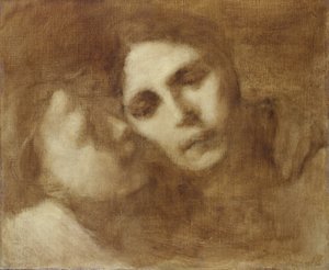 秘密 作： Eugène Carrière