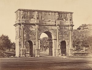 コンスタンティヌスの凱旋門、1848-52。