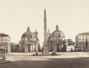 ポポロ広場、1848-52。 作： Eugène Constant