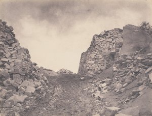 レ サーブル ド マシュランの採石場、1863 年。