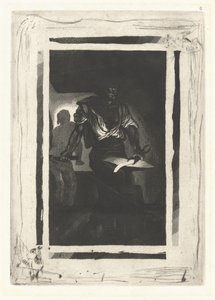 鍛冶屋 (Un Forgeron) 作： Eugène Delacroix