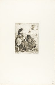 アルジェリアのユダヤ人 作： Eugène Delacroix