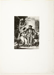 ゲッツの鉄の手を握るブラザー・マーティン 作： Eugène Delacroix