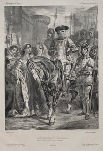 デュゲクリン 作： Eugène Delacroix