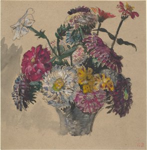 フラワーズ 作： Eugène Delacroix